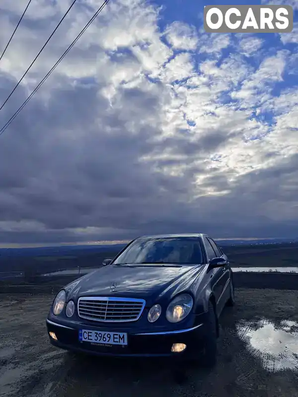 Седан Mercedes-Benz E-Class 2002 1.8 л. Ручна / Механіка обл. Чернівецька, Чернівці - Фото 1/9