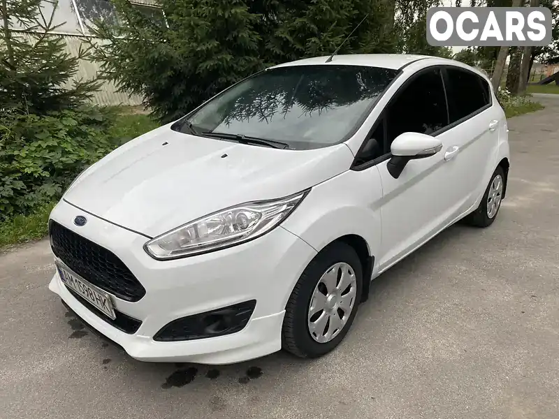 Хэтчбек Ford Fiesta 2013 1.5 л. Ручная / Механика обл. Житомирская, Барановка - Фото 1/10