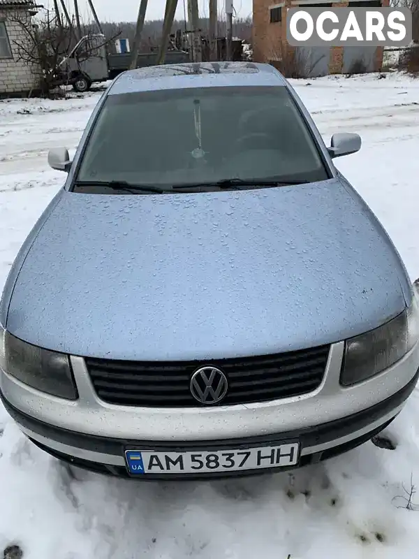 Седан Volkswagen Passat 1999 1.9 л. Ручна / Механіка обл. Житомирська, Житомир - Фото 1/5