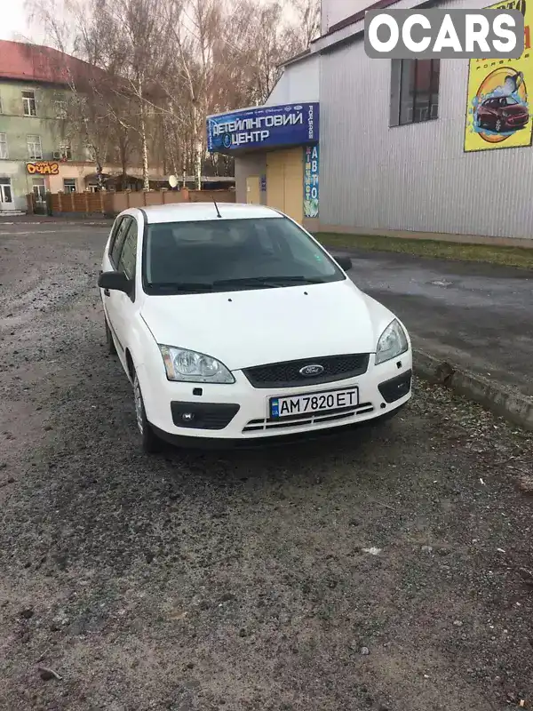 Универсал Ford Focus 2006 1.6 л. Ручная / Механика обл. Житомирская, Бердичев - Фото 1/12