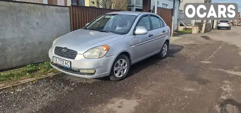 Седан Hyundai Accent 2008 1.4 л. Ручна / Механіка обл. Чернівецька, Чернівці - Фото 1/16