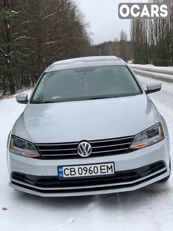 Седан Volkswagen Jetta 2016 1.4 л. Автомат обл. Чернігівська, Ніжин - Фото 1/17