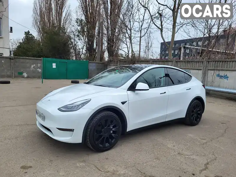 Позашляховик / Кросовер Tesla Model Y 2021 null_content л. Автомат обл. Одеська, Одеса - Фото 1/21