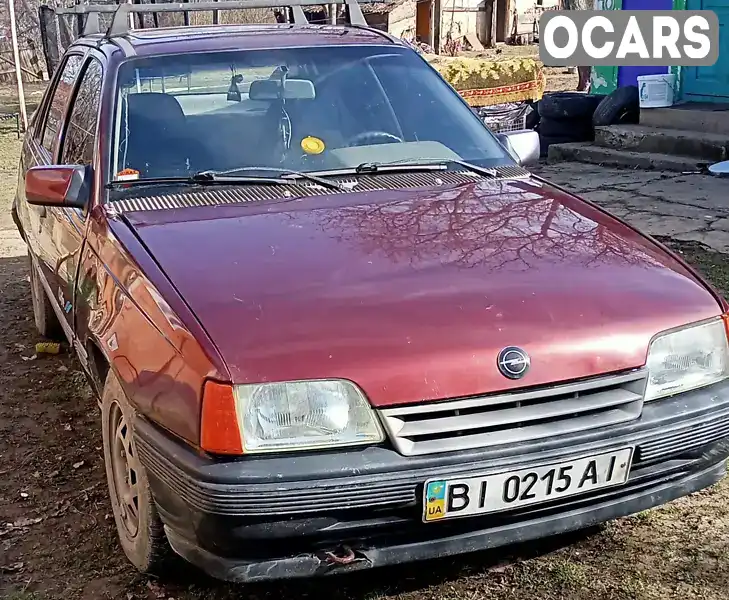 Седан Opel Kadett 1991 1.4 л. Ручна / Механіка обл. Хмельницька, Нова Ушиця - Фото 1/13