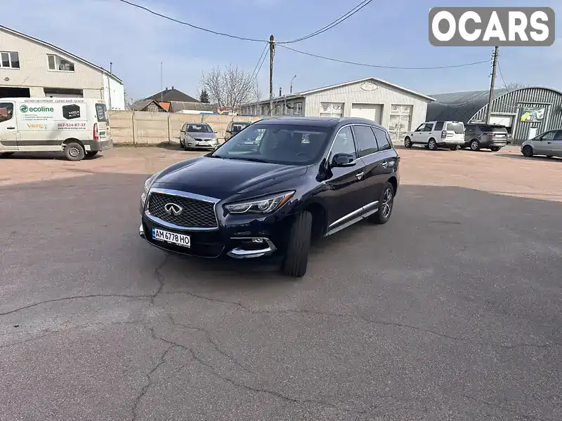 Позашляховик / Кросовер Infiniti QX60 2016 3.5 л. Автомат обл. Житомирська, Житомир - Фото 1/18