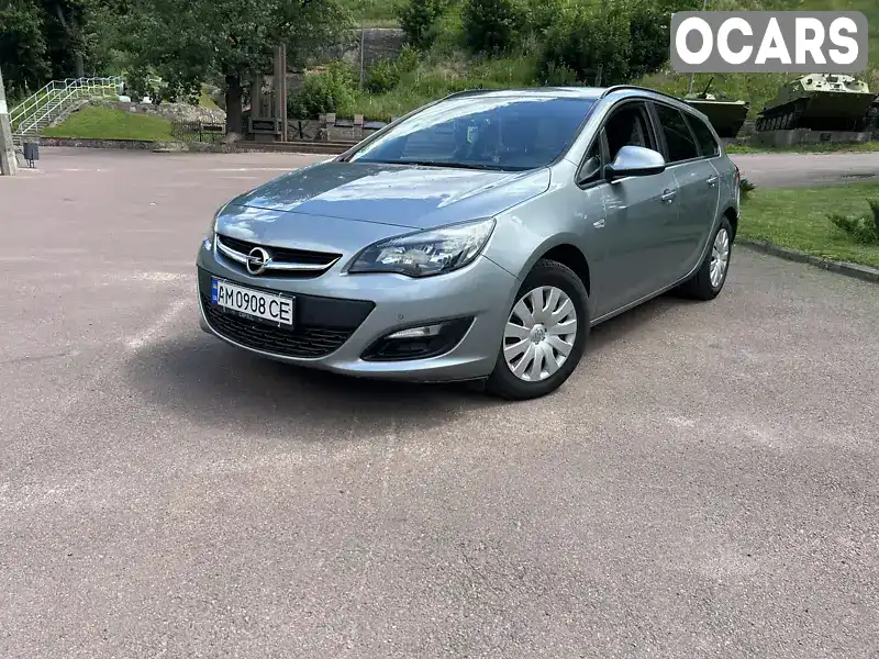 Универсал Opel Astra 2015 1.6 л. Ручная / Механика обл. Житомирская, Коростень - Фото 1/16