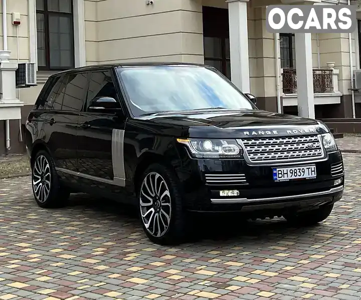 Позашляховик / Кросовер Land Rover Range Rover 2014 5 л. обл. Одеська, Одеса - Фото 1/21