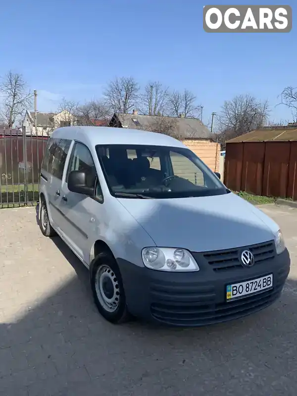 Мінівен Volkswagen Caddy 2007 1.97 л. обл. Львівська, Львів - Фото 1/18