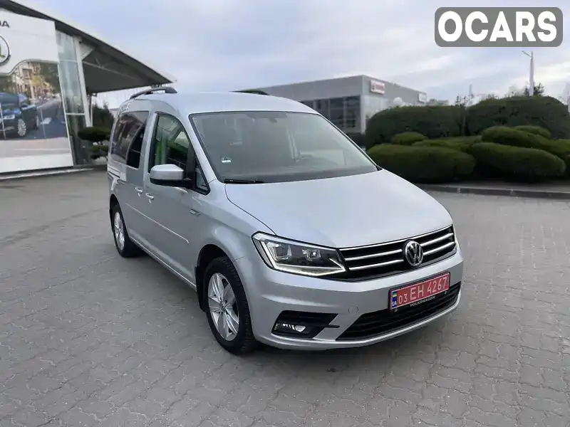 Мінівен Volkswagen Caddy 2016 2 л. Автомат обл. Волинська, Луцьк - Фото 1/21