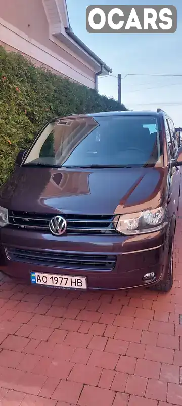 Минивэн Volkswagen Caravelle 2013 1.97 л. Автомат обл. Закарпатская, Ужгород - Фото 1/19