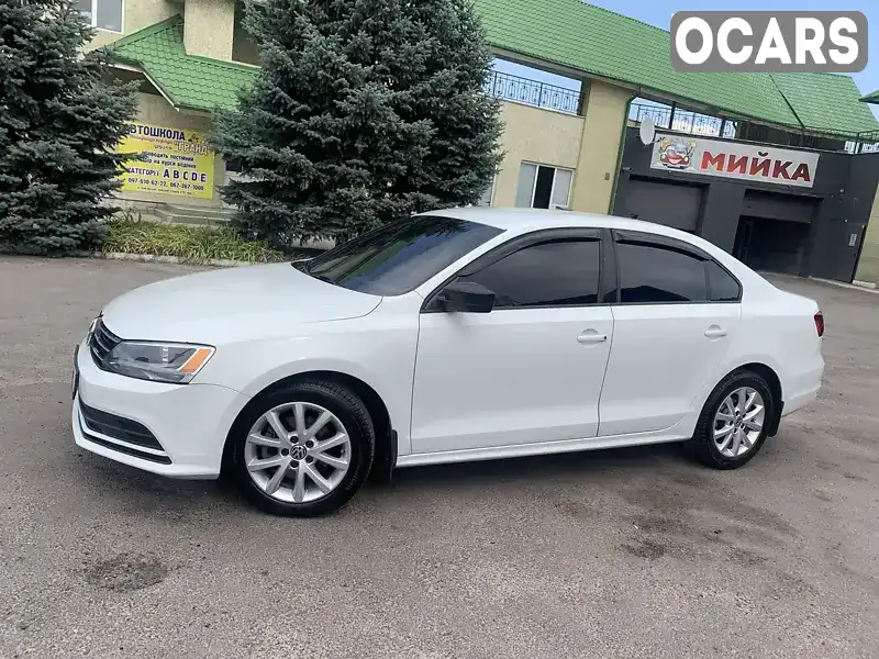 Седан Volkswagen Jetta 2015 1.8 л. Автомат обл. Дніпропетровська, Кам'янське (Дніпродзержинськ) - Фото 1/10