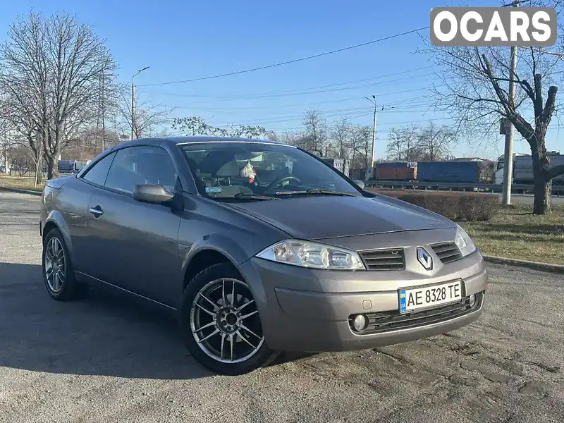 Кабриолет Renault Megane 2005 1.9 л. Ручная / Механика обл. Днепропетровская, Днепр (Днепропетровск) - Фото 1/4