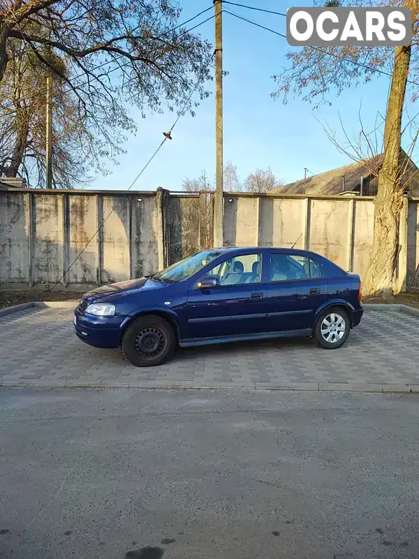 Хэтчбек Opel Astra 2003 1.2 л. Ручная / Механика обл. Полтавская, Лубны - Фото 1/21