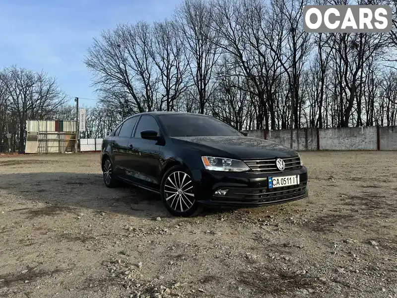 Седан Volkswagen Jetta 2015 1.8 л. Автомат обл. Черкасская, Умань - Фото 1/17