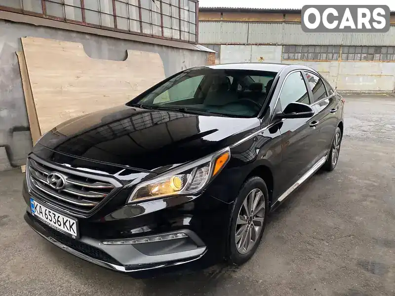 Седан Hyundai Sonata 2014 2.36 л. Автомат обл. Київська, Київ - Фото 1/12