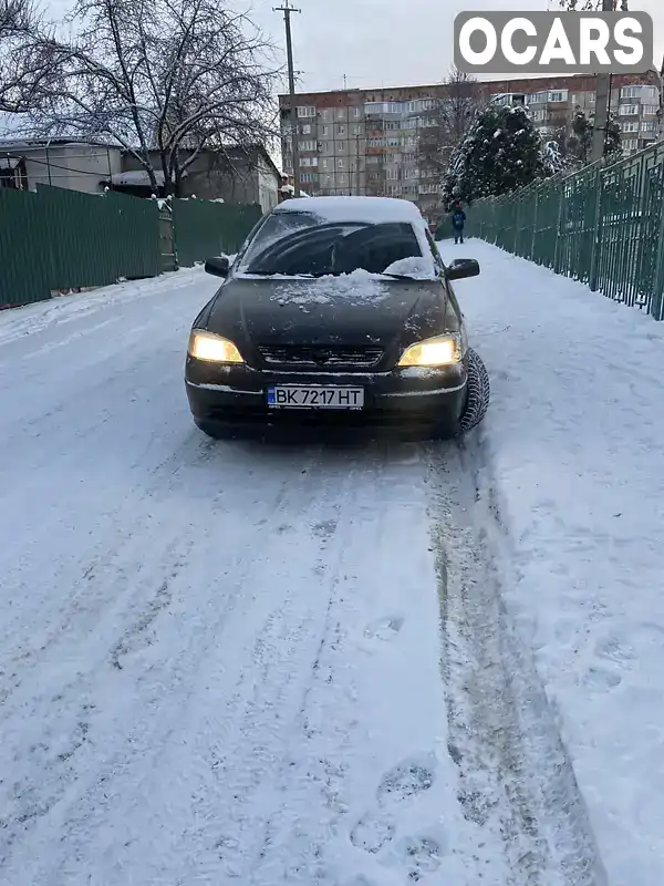 Хэтчбек Opel Astra 1998 1.6 л. Ручная / Механика обл. Ровенская, Ровно - Фото 1/18
