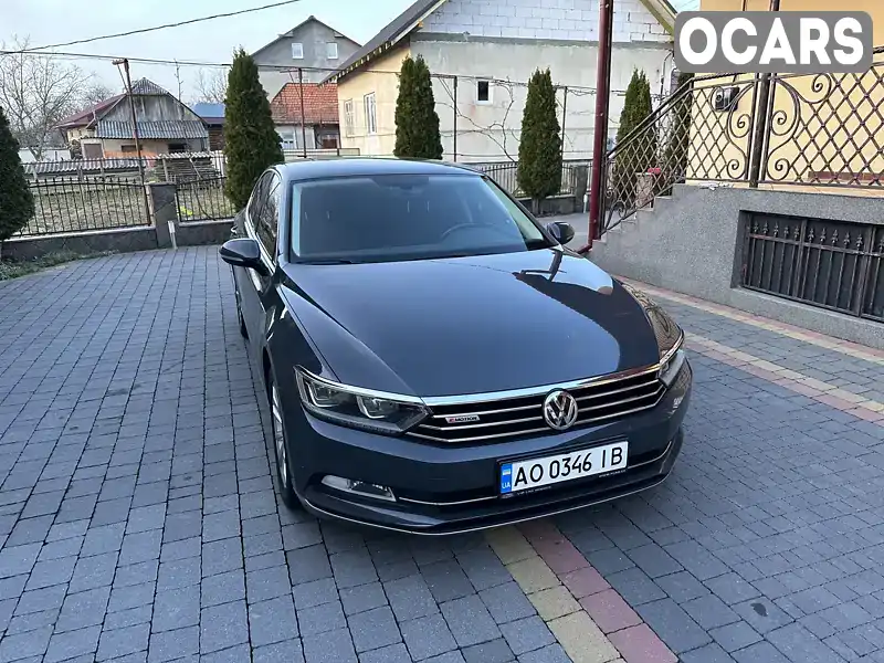 Седан Volkswagen Passat 2016 1.97 л. Автомат обл. Закарпатська, Іршава - Фото 1/21