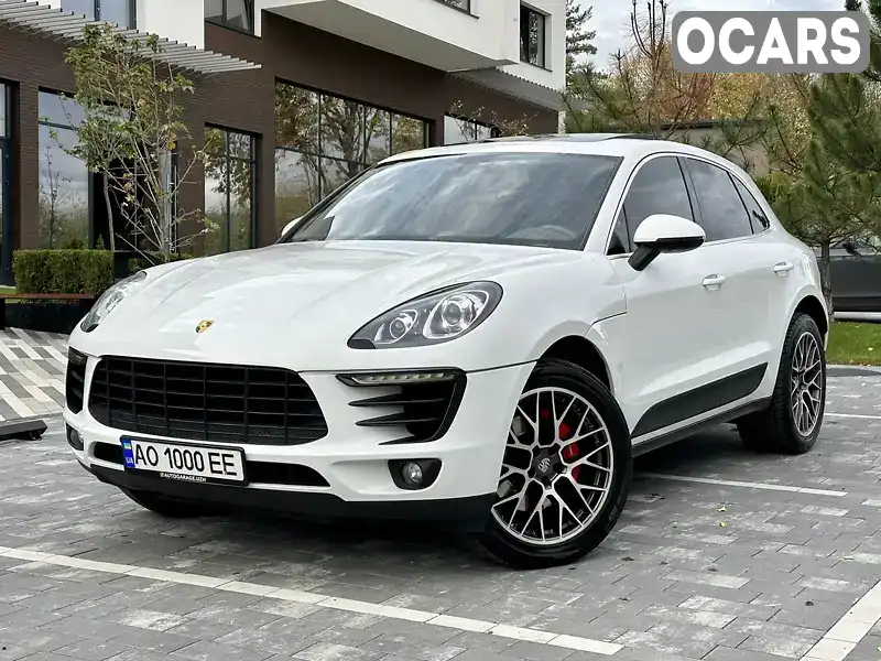 Позашляховик / Кросовер Porsche Macan 2015 3 л. Робот обл. Закарпатська, Ужгород - Фото 1/21