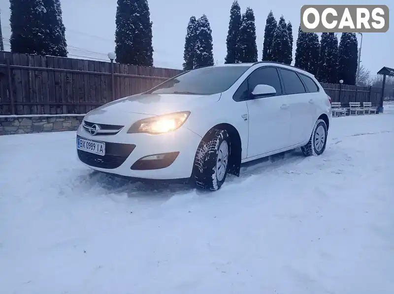 Універсал Opel Astra 2012 1.7 л. Ручна / Механіка обл. Хмельницька, Хмельницький - Фото 1/9