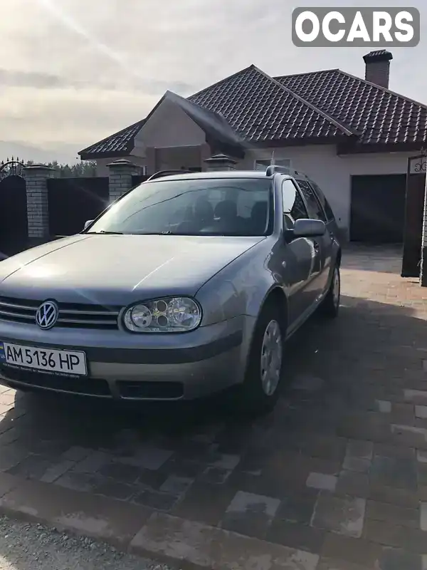 Універсал Volkswagen Golf 2003 1.9 л. Ручна / Механіка обл. Житомирська, Житомир - Фото 1/21