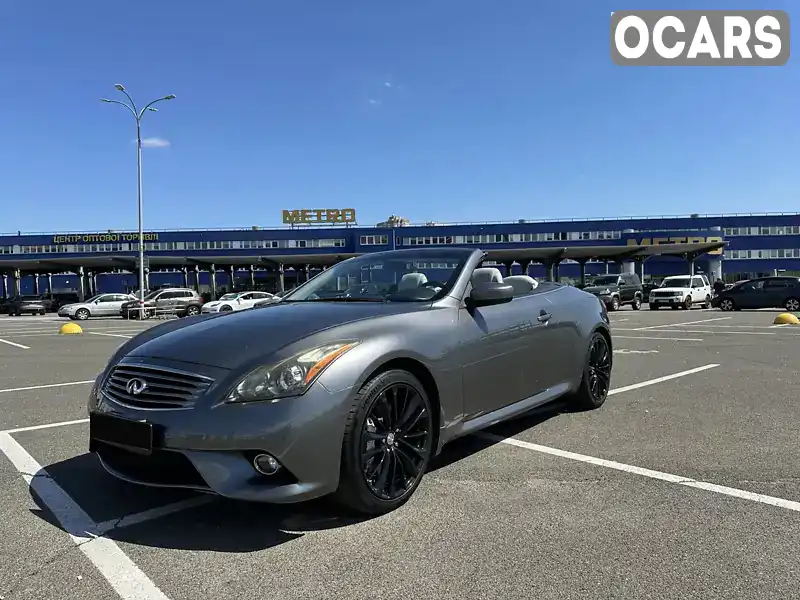 Кабріолет Infiniti G37 2011 3.7 л. Автомат обл. Київська, Київ - Фото 1/21