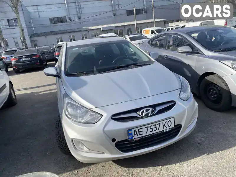 Седан Hyundai Accent 2012 1.4 л. Автомат обл. Днепропетровская, Днепр (Днепропетровск) - Фото 1/8