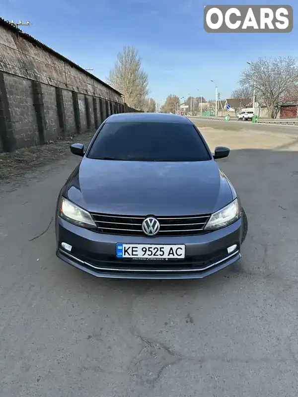 Седан Volkswagen Jetta 2015 1.8 л. Автомат обл. Дніпропетровська, Дніпро (Дніпропетровськ) - Фото 1/8