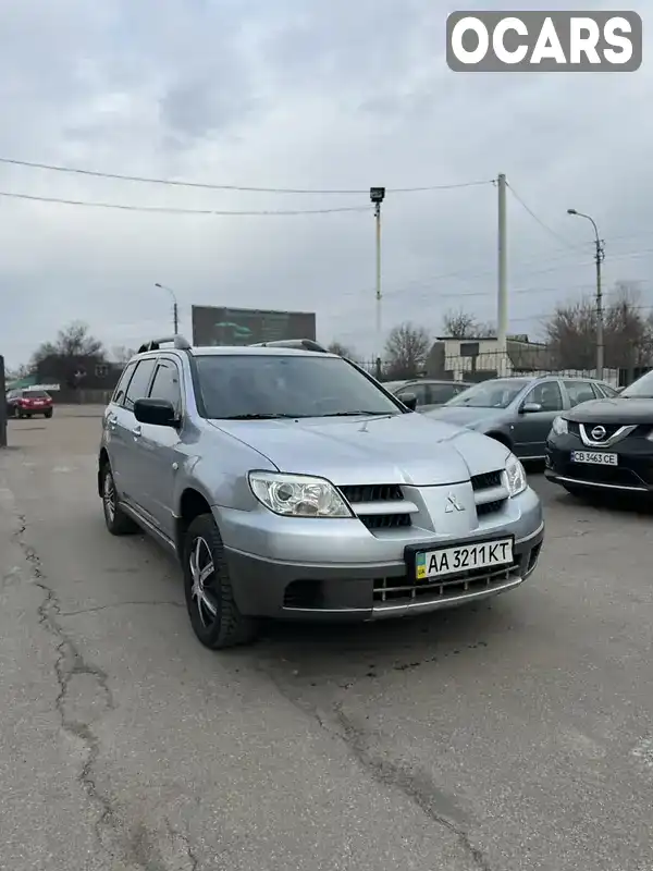 Позашляховик / Кросовер Mitsubishi Outlander 2007 2 л. Ручна / Механіка обл. Чернігівська, Чернігів - Фото 1/21