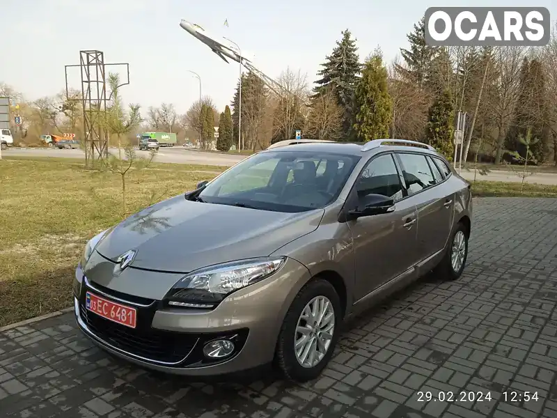 Универсал Renault Megane 2013 1.5 л. Ручная / Механика обл. Ровенская, Дубно - Фото 1/21