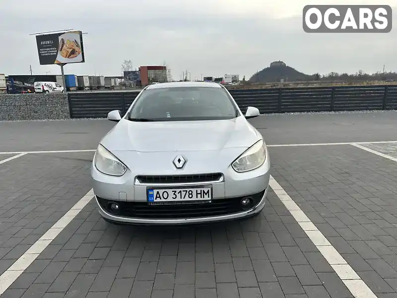 Седан Renault Fluence 2010 null_content л. Ручна / Механіка обл. Закарпатська, Мукачево - Фото 1/21