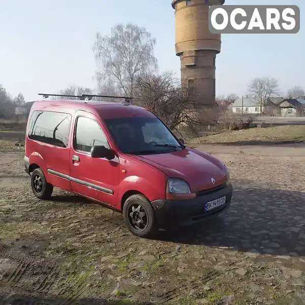 Мінівен Renault Kangoo 1999 1.87 л. Ручна / Механіка обл. Рівненська, Дубно - Фото 1/14