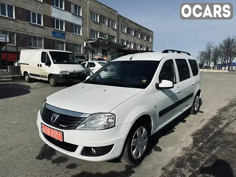 Универсал Dacia Logan MCV 2012 1.6 л. Ручная / Механика обл. Сумская, Сумы - Фото 1/21