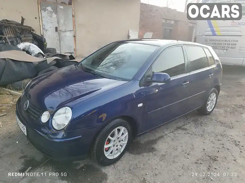 Хетчбек Volkswagen Polo 2004 1.2 л. Ручна / Механіка обл. Закарпатська, Іршава - Фото 1/8