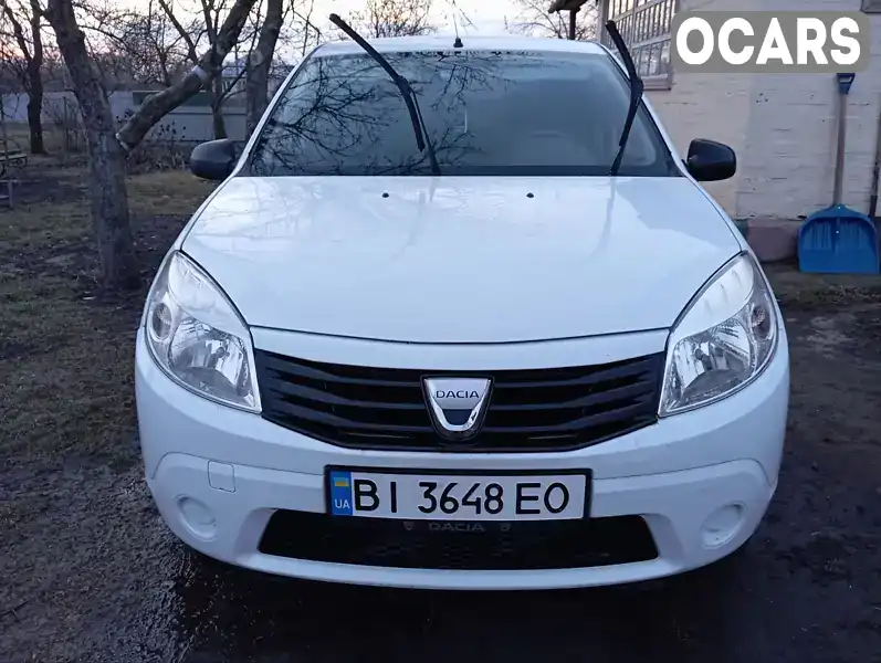 Хэтчбек Dacia Sandero 2010 1.2 л. Ручная / Механика обл. Полтавская, Оржица - Фото 1/13