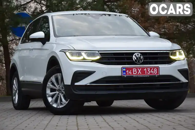 Позашляховик / Кросовер Volkswagen Tiguan 2021 2 л. Автомат обл. Львівська, Дрогобич - Фото 1/21