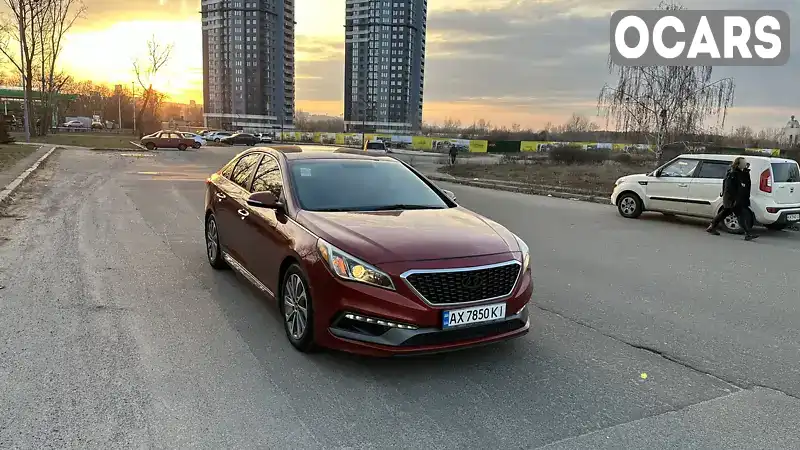 Седан Hyundai Sonata 2015 2.36 л. Автомат обл. Київська, Київ - Фото 1/21