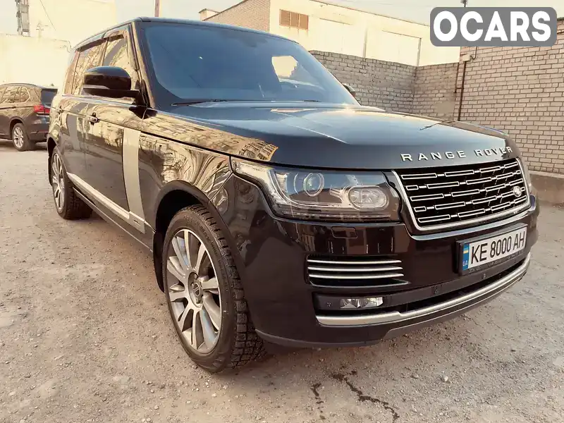 Внедорожник / Кроссовер Land Rover Range Rover 2016 4.37 л. Автомат обл. Днепропетровская, Днепр (Днепропетровск) - Фото 1/21