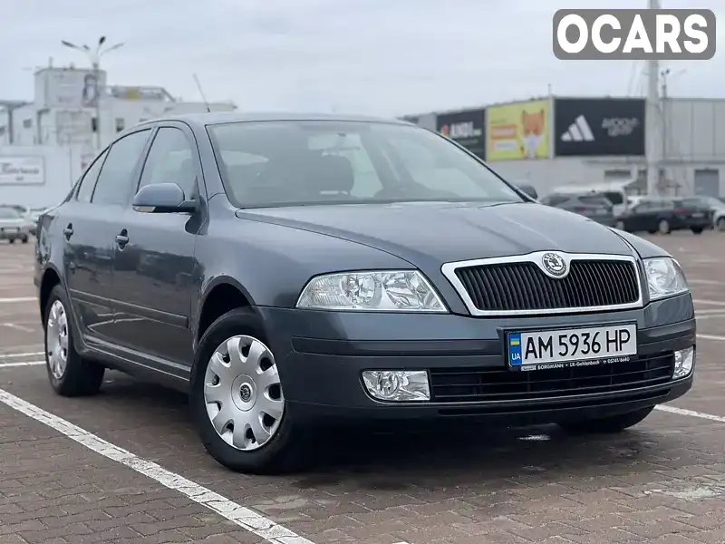 Лифтбек Skoda Octavia 2005 1.6 л. Ручная / Механика обл. Житомирская, Житомир - Фото 1/19