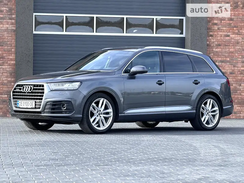 Позашляховик / Кросовер Audi Q7 2015 3 л. Автомат обл. Чернівецька, Чернівці - Фото 1/42