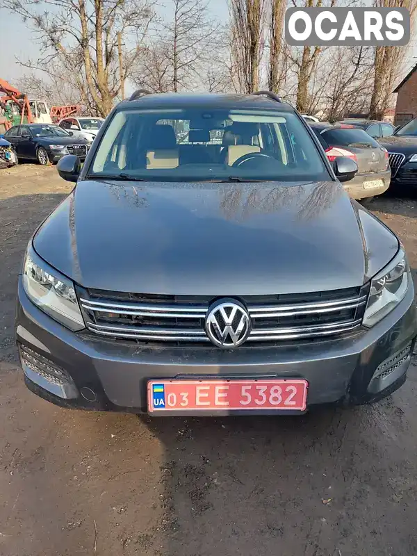 Позашляховик / Кросовер Volkswagen Tiguan 2016 2 л. Автомат обл. Дніпропетровська, Дніпро (Дніпропетровськ) - Фото 1/14