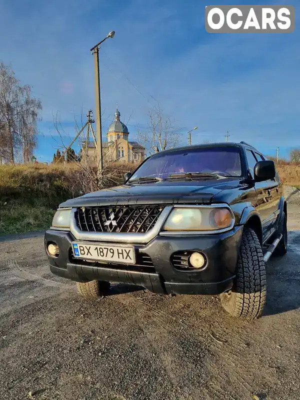 Позашляховик / Кросовер Mitsubishi Pajero Sport 2003 2.97 л. обл. Хмельницька, Городок - Фото 1/8