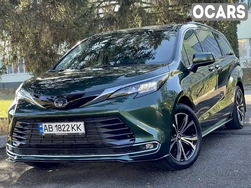 Минивэн Toyota Sienna 2021 2.49 л. Вариатор обл. Винницкая, Винница - Фото 1/21