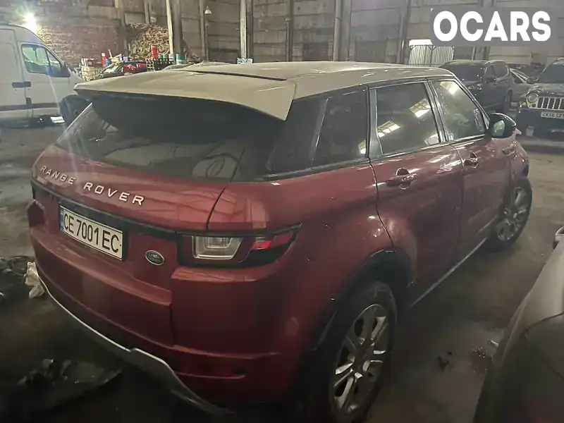 Внедорожник / Кроссовер Land Rover Range Rover Evoque 2015 2.18 л. Автомат обл. Черновицкая, Черновцы - Фото 1/10