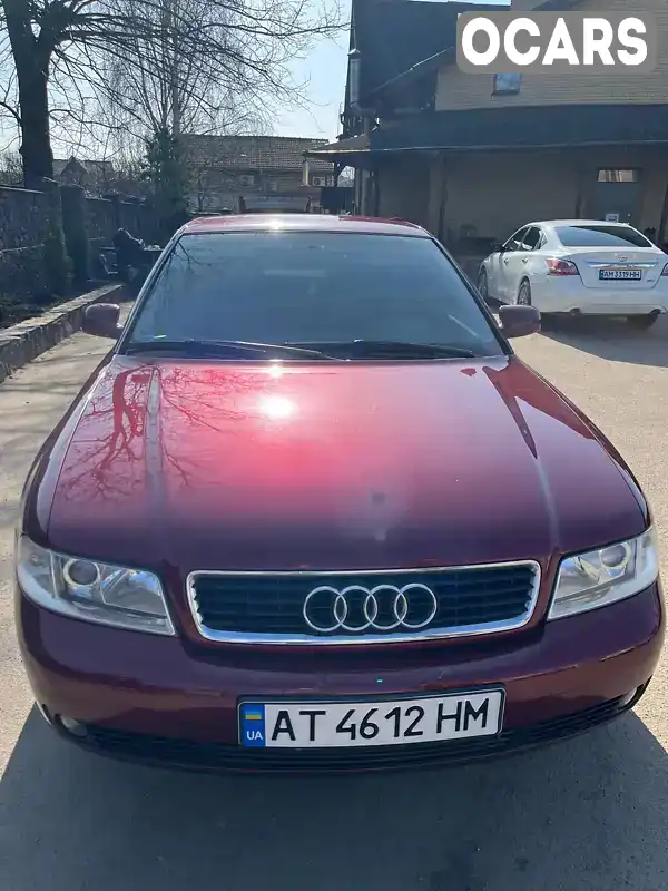 Седан Audi A4 1999 1.8 л. Автомат обл. Житомирская, Бердичев - Фото 1/21