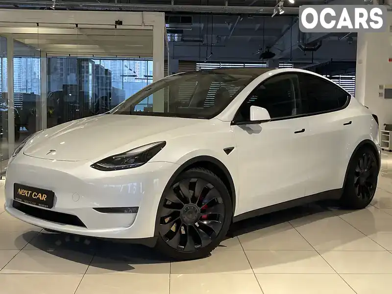 Внедорожник / Кроссовер Tesla Model Y 2022 null_content л. Автомат обл. Киевская, Киев - Фото 1/21