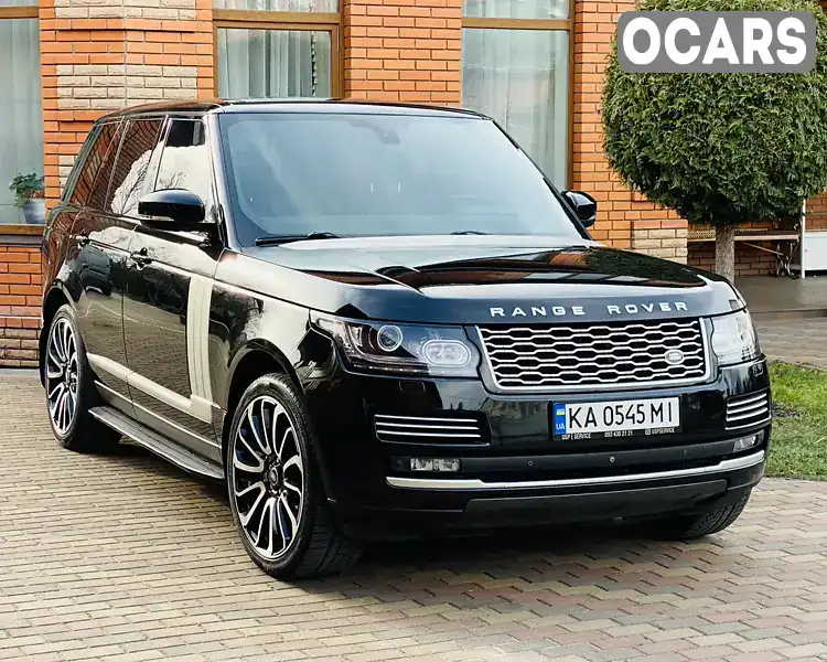 Позашляховик / Кросовер Land Rover Range Rover 2016 4.4 л. Автомат обл. Київська, Обухів - Фото 1/21