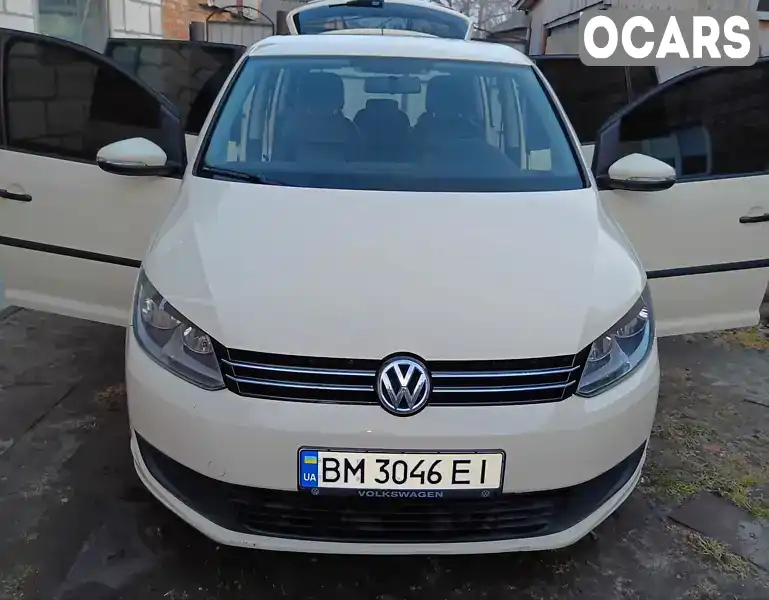 Мінівен Volkswagen Touran 2013 1.97 л. Автомат обл. Сумська, Ромни - Фото 1/21