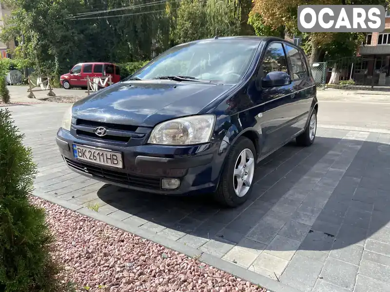 Хетчбек Hyundai Getz 2003 1.6 л. обл. Рівненська, Рівне - Фото 1/9