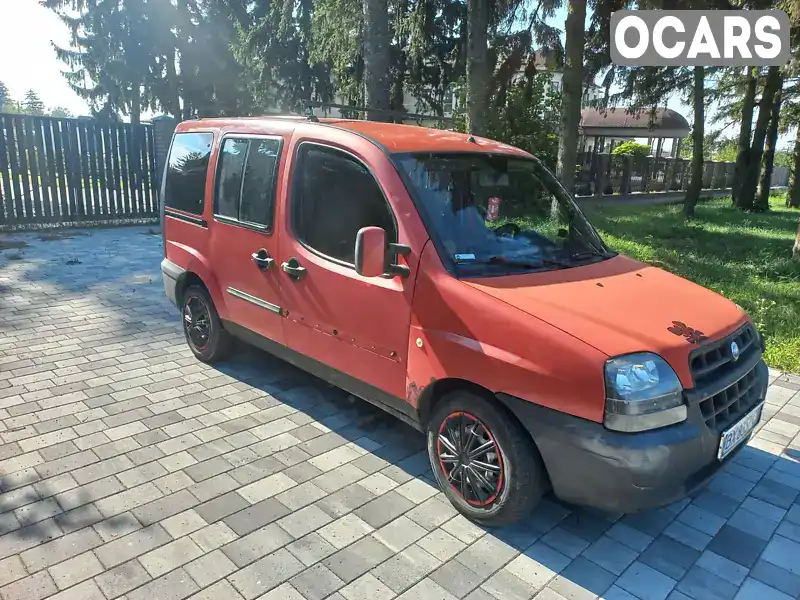 Мінівен Fiat Doblo 2003 1.91 л. Ручна / Механіка обл. Хмельницька, Старокостянтинів - Фото 1/17