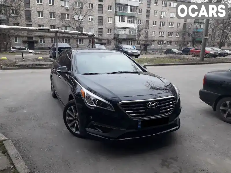 Седан Hyundai Sonata 2015 2.36 л. Автомат обл. Запорожская, Запорожье - Фото 1/16